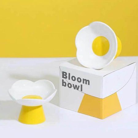 Miaoho daisy delight cat food bowl