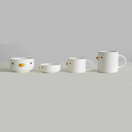 Purroom morning peep tableware for pet lovers